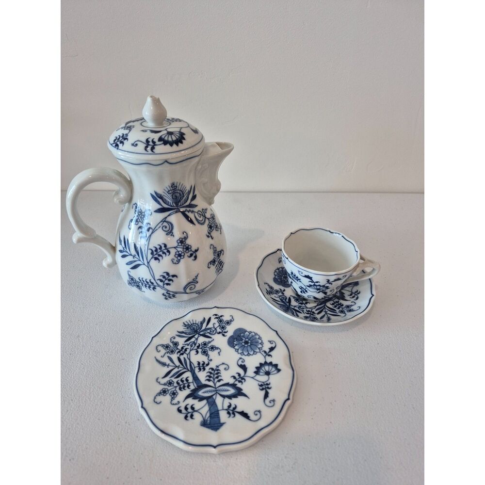 Vintage Blue Danube/Original Ribbon Mark(1951-1976)/ 3 Piece Set